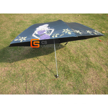 20.5 * 6K três dobram Super Mini guarda-chuva (YSM0008)